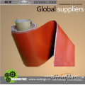 Silicone Rubber Coated Fiberglass Cloth With Beautiful Red Color